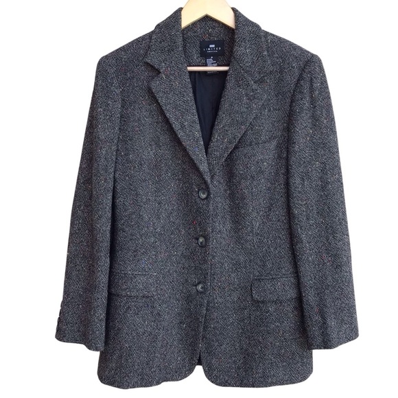 Limited America Gray Wool Blend Blazer - Picture 1 of 5